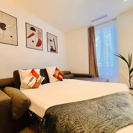 Liberation Center - Private Balcony - 24&7 Reception - Luggage Storage 4* Nizza